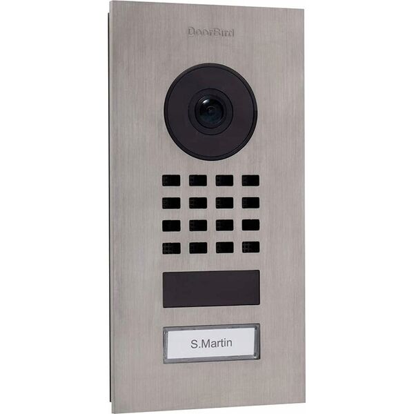 DoorBird DoorBird D1101V IP Video Türstation Unterputz Edelstahl V4A