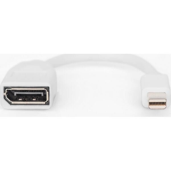 Adapter AV Digitus DIGITUS DisplayPort™ Adapterkabel, mini DP - DP