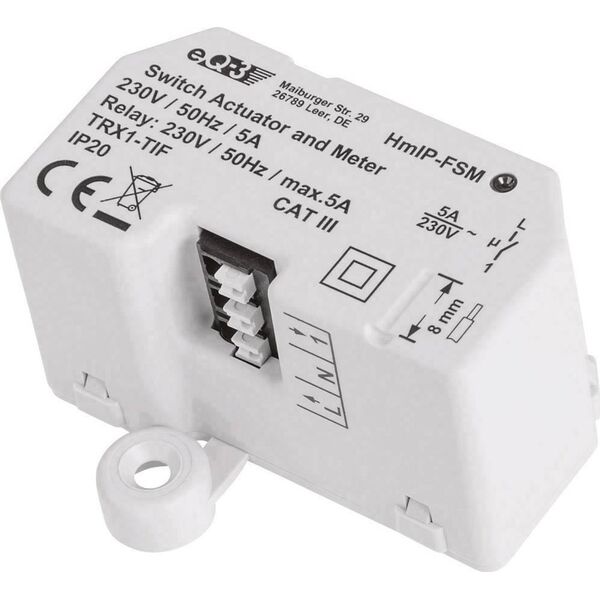 HomeMatic IP Homematic IP Schalt-Mess-Aktor - Unterputz