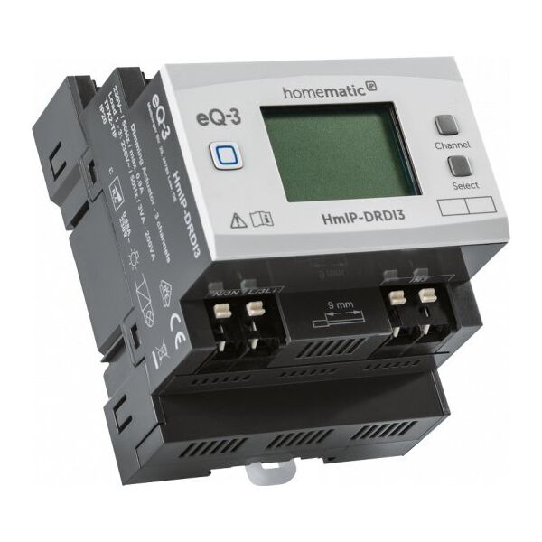 HomeMatic IP Homematic IP Dimmaktor für Hutschienenmontage – 3-fach