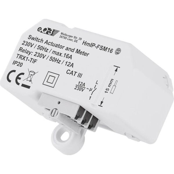 HomeMatic IP Homematic IP Schalt-Mess-Aktor (16A) - Unterputz