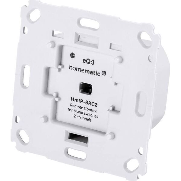 HomeMatic IP Homematic IP Wandtaster für Markenschalter – 2-fach