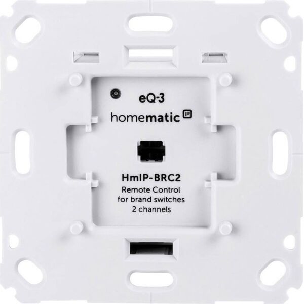 HomeMatic IP Homematic IP Wandtaster für Markenschalter – 2-fach