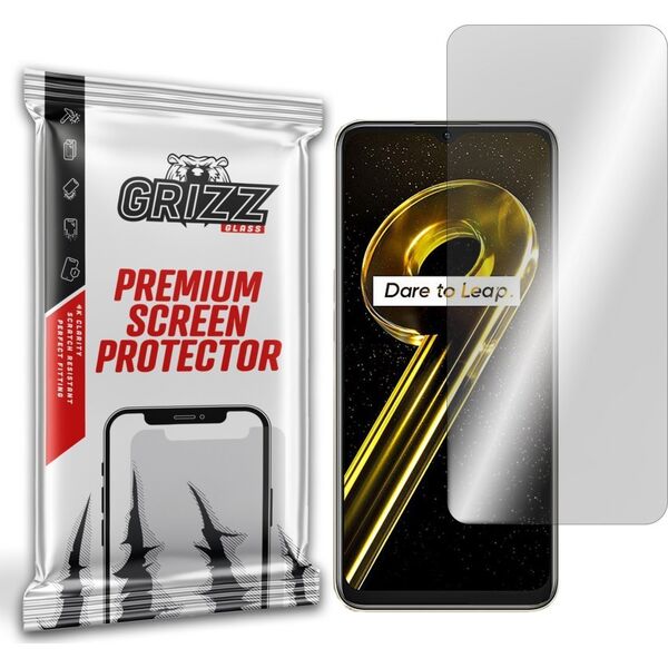 GrizzGlass Szkło hybrydowe Grizz Realme 9i 5G