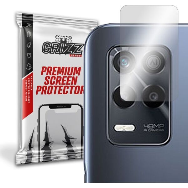 GrizzGlass Szkło hybrydowe na aparat Grizz Realme 9 5G