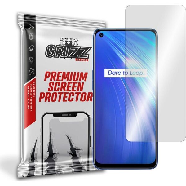 GrizzGlass Szkło hybrydowe Grizz Realme 6
