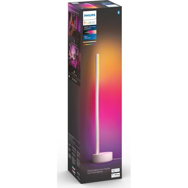 Lampa stołowa Philips Philips Hue Signe gradient biurkowa biała