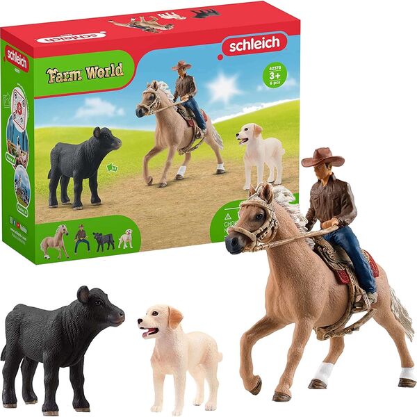 Figurka Schleich Schleich Farm World western riding, play figure