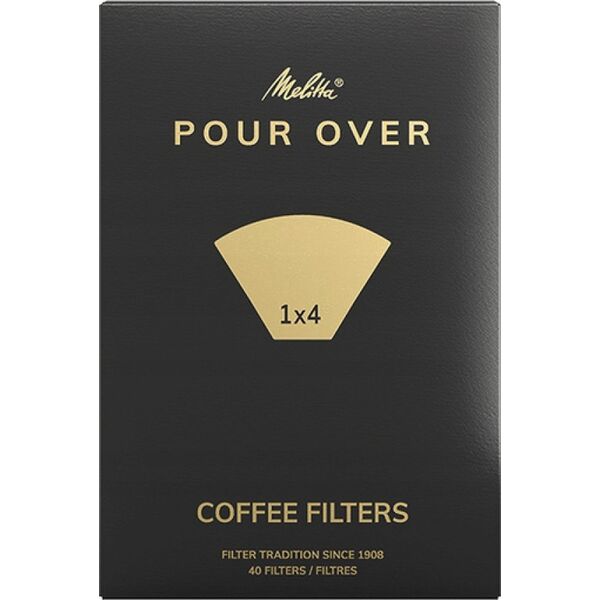 Melitta Melitta - Papierowe filtry do kawy 1x4 - Pour Over - 40 sztuk