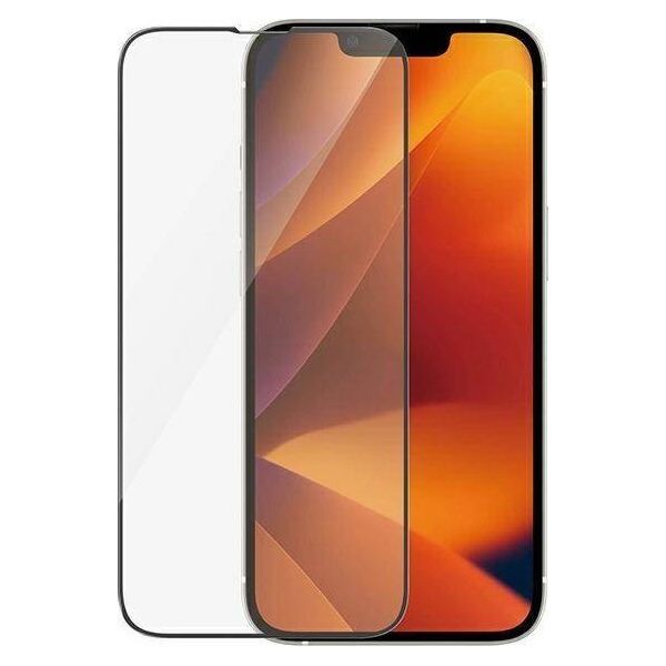 PanzerGlass PanzerGlass Ultra-Wide Fit - szkło antybakteryjne do iPhone 14 / 13 Pro/ 13 czarna ramka