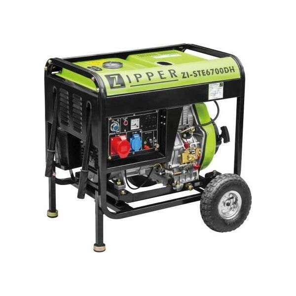 Agregat Zipper Agregat generator prądu 6,5kW 1x230V 1x400V AVR ZIPPER ZI-STE6700DH