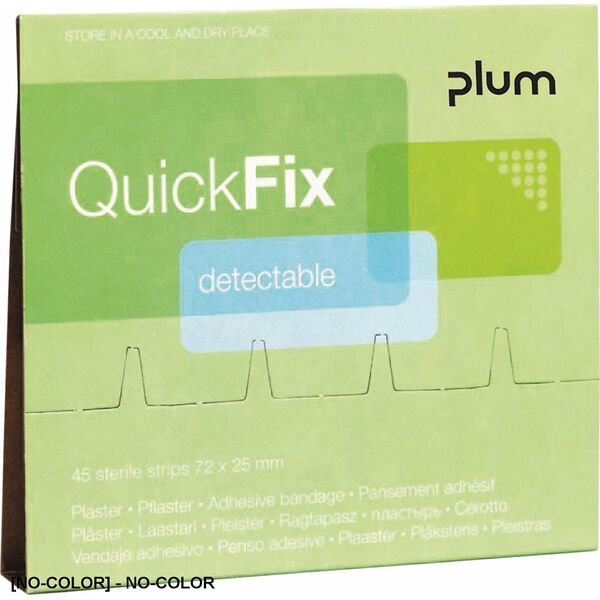 Topserw Plastry QuickFix, wykrywalne 45 szt, uzupełnienie