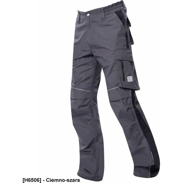 Ardon ARDON URBAN+ - spodnie do pasa 65 % poliester, 35 % bawełna, canvas, ok. 270 g/m Tabiflex - stretch, 11 kieszeni + na - Ciemno 56