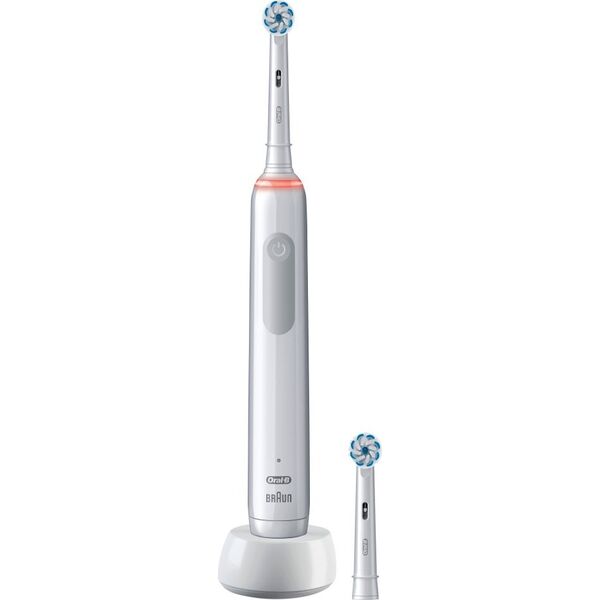 Szczoteczka Oral-B Szczoteczka rotacyjna Pro 3 3000 Sensitive Biała + końcówka