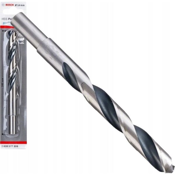 Wiertło Bosch Bosch HSS twist drill PointTeQ DIN338, O 14mm (working length 108mm, reduced shank)