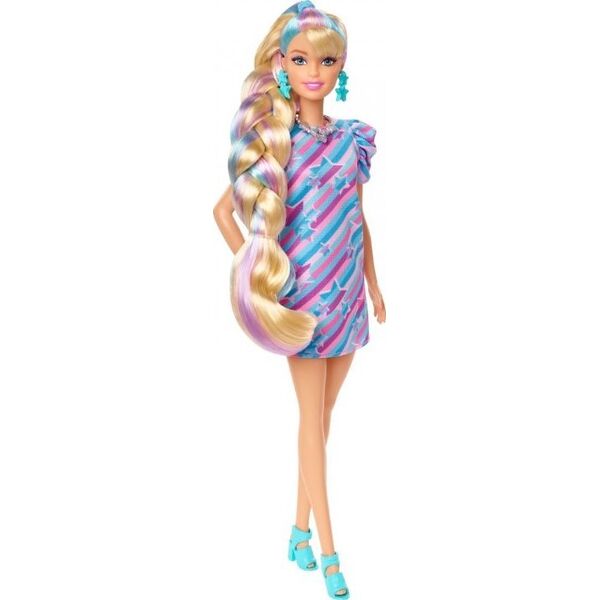 Lalka Barbie Mattel Totally Hair Gwiazdki (HCM87/HCM88)