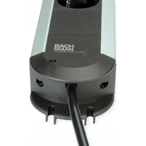 Listwa zasilająca Bachmann Bachmann PRIMO 331.012 12-way power strip (black/silver)