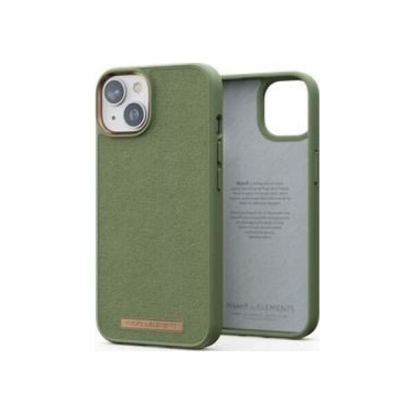 Njord by Elements Njord by Elements Etui zamszowe do iPhone 14 Plus Olive Comfort+
