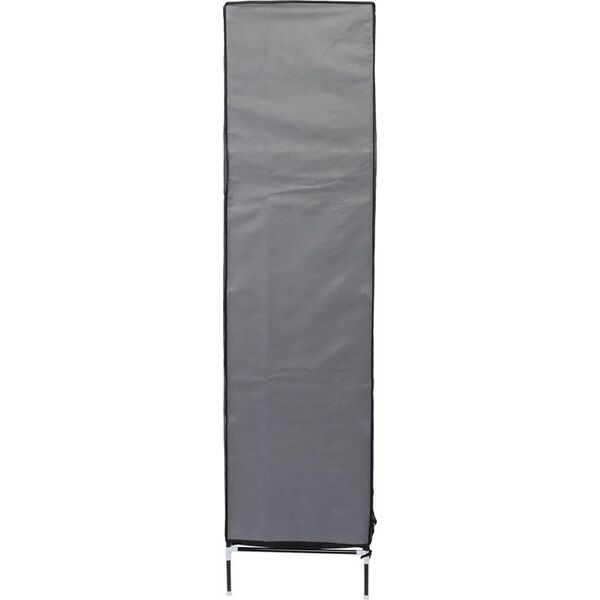 Saska Garden GARDEROBA SZAFA TEKSTYLNA 127X45X172 CM CIEMNOSZARA