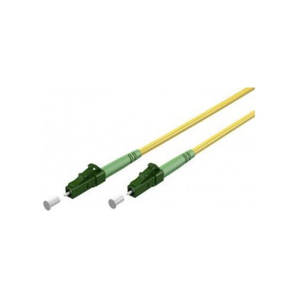 Goobay Kabel światłowodowy (FTTH), Singlemode (OS2) Yellow, Żółty (Simplex), 1 m - Długość kabla 1 m