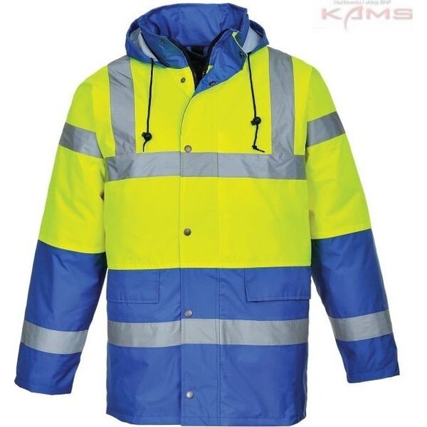 Portwest S466 Dwukolorowa kurtka ostrzegawcza - Żółto-czarny XL