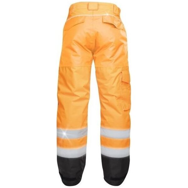Ardon HOWARD - nieprzemakalne spodnie hi-viz z elementami odblaskowymi, 100 % poliester - Żółty H8940 XL