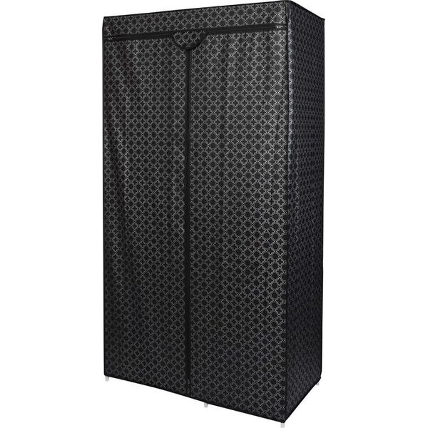Saska Garden GARDEROBA SZAFA TEKSTYLNA 90X45X170 CM ORNAMENT