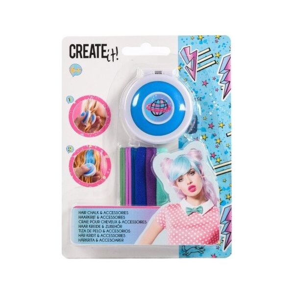 Canenco CANENCO Create It! Kreda do włosów + akcesoria dla dzieci
