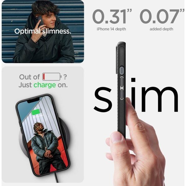 Spigen Etui Spigen Mag Armor Apple iPhone 14 Plus Matte Black