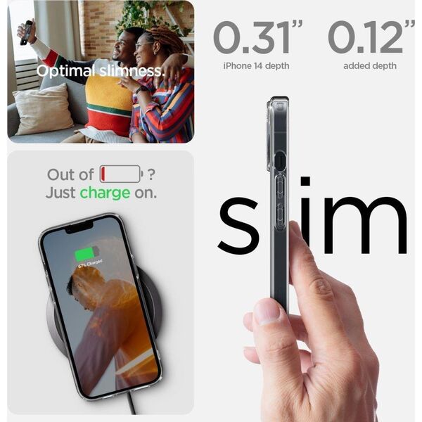Spigen Etui Spigen Ultra Hybrid Apple iPhone 14 Plus Crystal Clear
