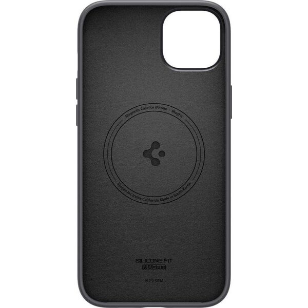 Spigen Etui Spigen Silicone Fit Mag MagSafe Apple iPhone 14 Plus Black