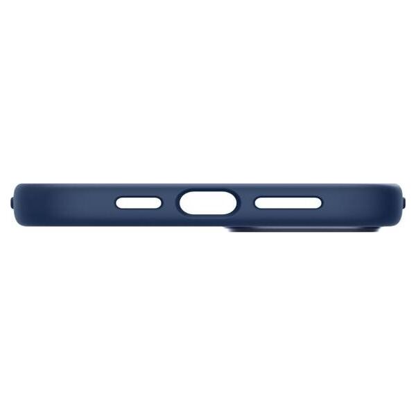 Spigen Etui Spigen Silicone Fit Mag MagSafe Apple iPhone 14 Plus Navy Blue