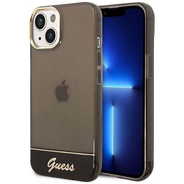 Guess Etui Guess GUHCP14MHGCOK Apple iPhone 14 Plus czarny/black hardcase Translucent