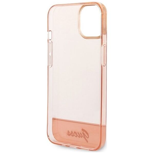 Guess Etui Guess GUHCP14MHGCOP Apple iPhone 14 Plus różowy/pink hardcase Translucent