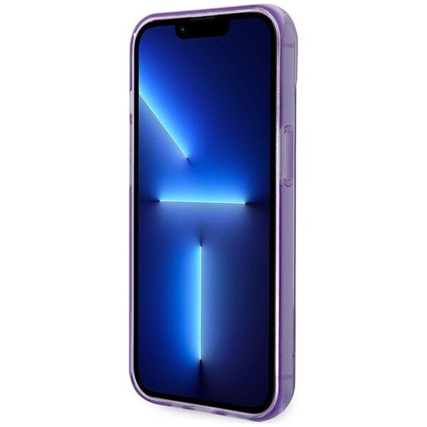 Guess Etui Guess GUHCP14MHGCOU Apple iPhone 14 Plus fioletowy/purple hardcase Translucent