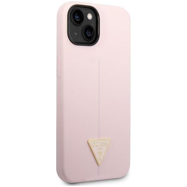 Guess Etui Guess GUHCP14MSLTGU Apple iPhone 14 Plus fioletowy/purple hardcase Silicone Triangle