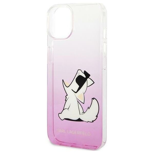 Karl Lagerfeld Etui Karl Lagerfeld KLHCP14MCFNRCPI Apple iPhone 14 Plus hardcase różowy/pink Choupette Fun