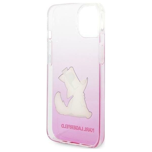 Karl Lagerfeld Etui Karl Lagerfeld KLHCP14MCFNRCPI Apple iPhone 14 Plus hardcase różowy/pink Choupette Fun
