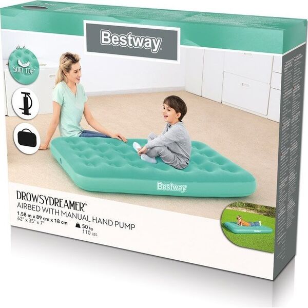 Bestway Bestway Materac dmuchany dla dzieci 158cm 67918