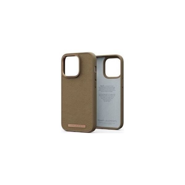 Njord by Elements Etui zamszowe do iPhone 14 Pro Max Camel Comfort+