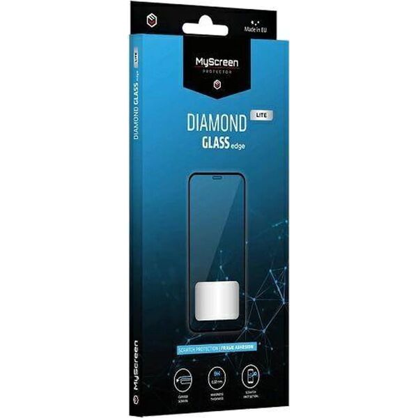 MyScreen Protector Huawei Nova Y70/Y70 Plus - Szkło hartowane na lekko zaokrąglone ekrany DIAMOND GLASS LITE edge FULL GLUE