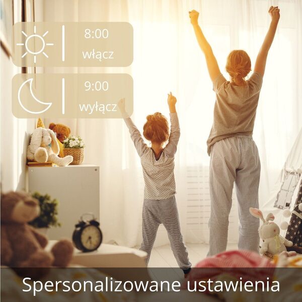 Blaupunkt Blaupunkt Żarówka LED E27 9W Smart WIFI 3000K-6500K Multicolor
