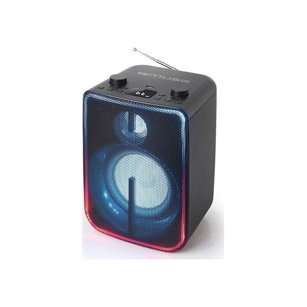 Głośnik Muse Muse Bluetooth Party Box Speaker with Battery M-1802DJ 60 W, Wireless connection, Black, Bluetooth