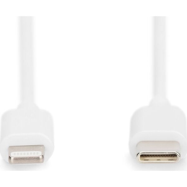 Kabel USB Digitus USB-C - Lightning 2 m Biały (DB-600109-020-W)