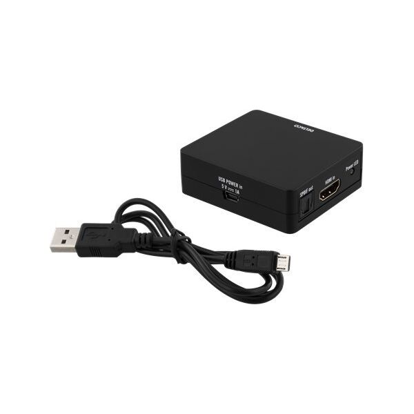Adapter AV Deltaco Adapteris DELTACO HDMI to HDMI + SPDIF /