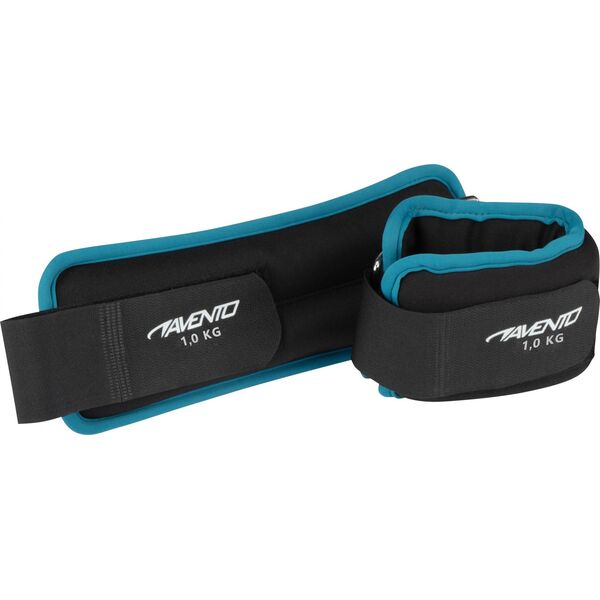 SKO Wrist/ankle weight neopreen AVENTO 41AE 2X1kg Black/Blue