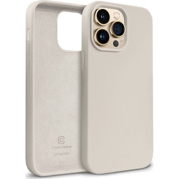 Crong Crong Color Cover - Etui iPhone 14 Pro Max (kamienny beż)