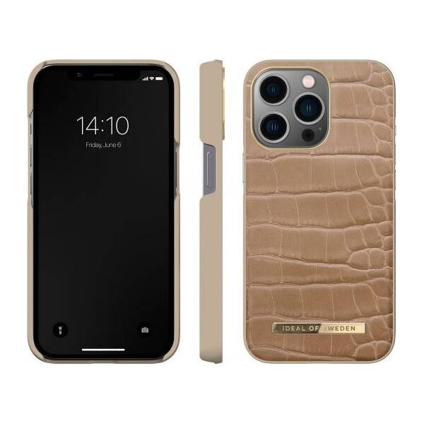 iDeal Of Sweden IDEAL OF SWEDEN IDACAW21-I2161P-325 IPHONE 13 PRO CASE CAMEL CROCO