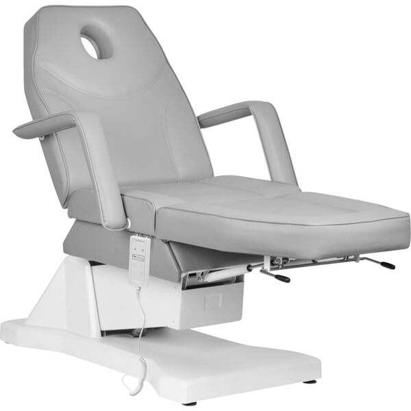 Activeshop FOTEL KOSMETYCZNY ELEKTRYCZNY SOFT 1 SILN. SZARY