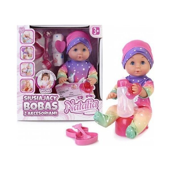 Artyk Artyk Lalka Bobas siusiający 30 cm Edu&Fun